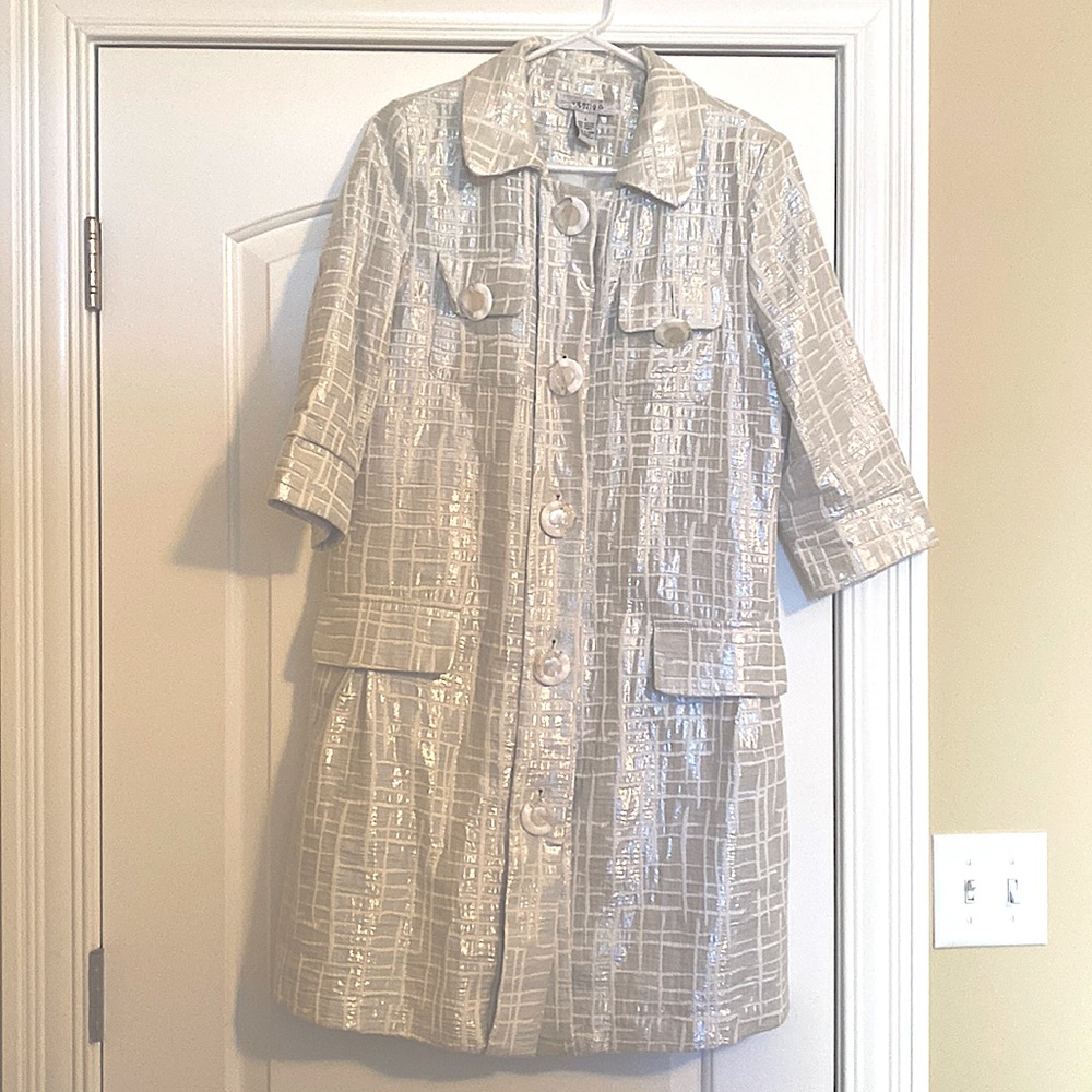 Vertigo Paris lightweight coat 3/4 sleeve